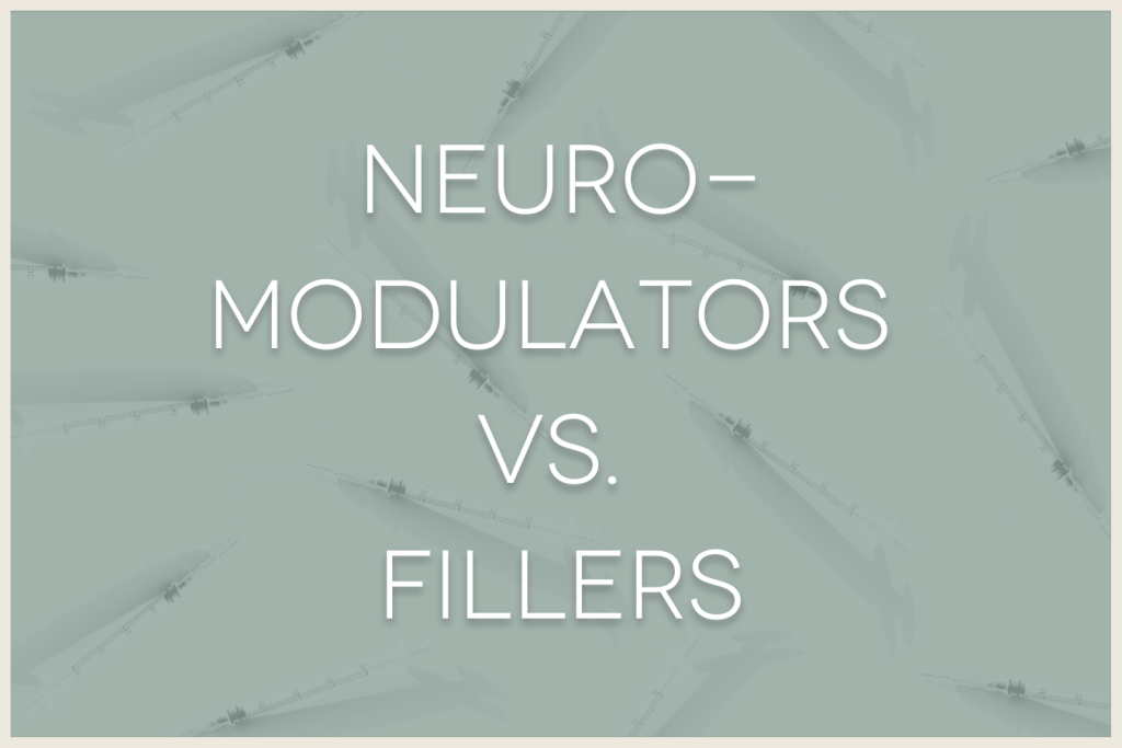 neuromodulators vs. fillers