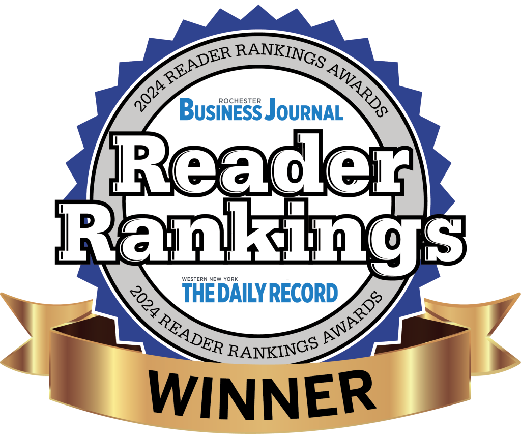 2024 Rader Rankings Awards - Rochester Business Journal ) Reader Rankings Winner logo